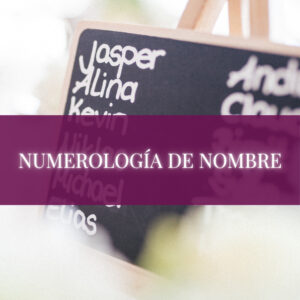 Numerología de Nombre